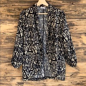 Lush Tribal Print Blazer